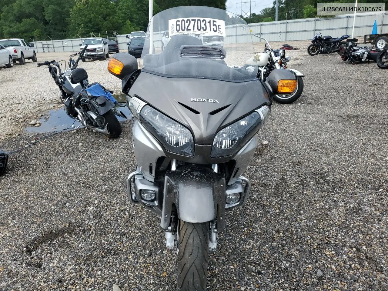 2013 Honda Gl1800 H VIN: JH2SC68H4DK100679 Lot: 60270315