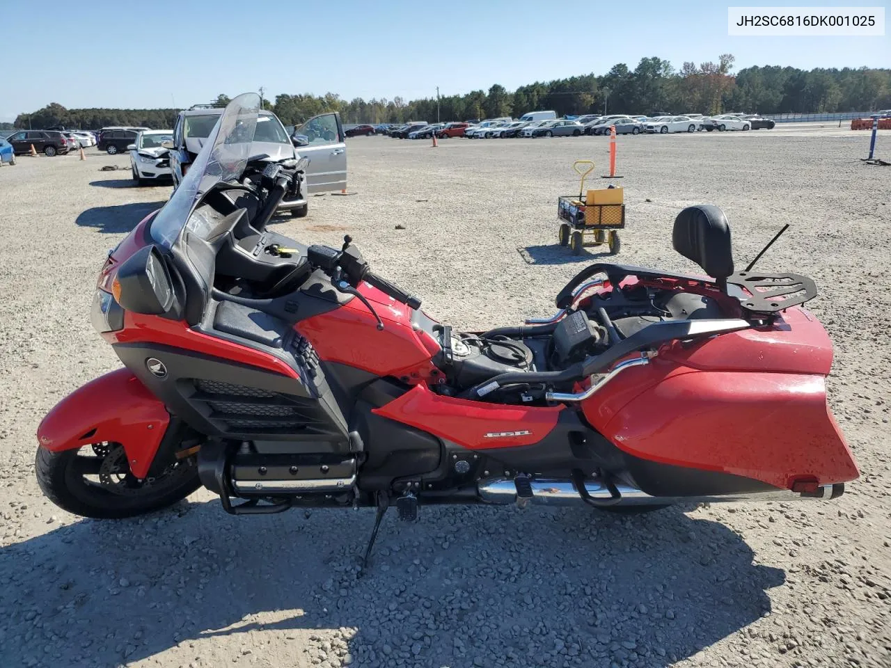 2013 Honda Gl1800 B VIN: JH2SC6816DK001025 Lot: 76761744