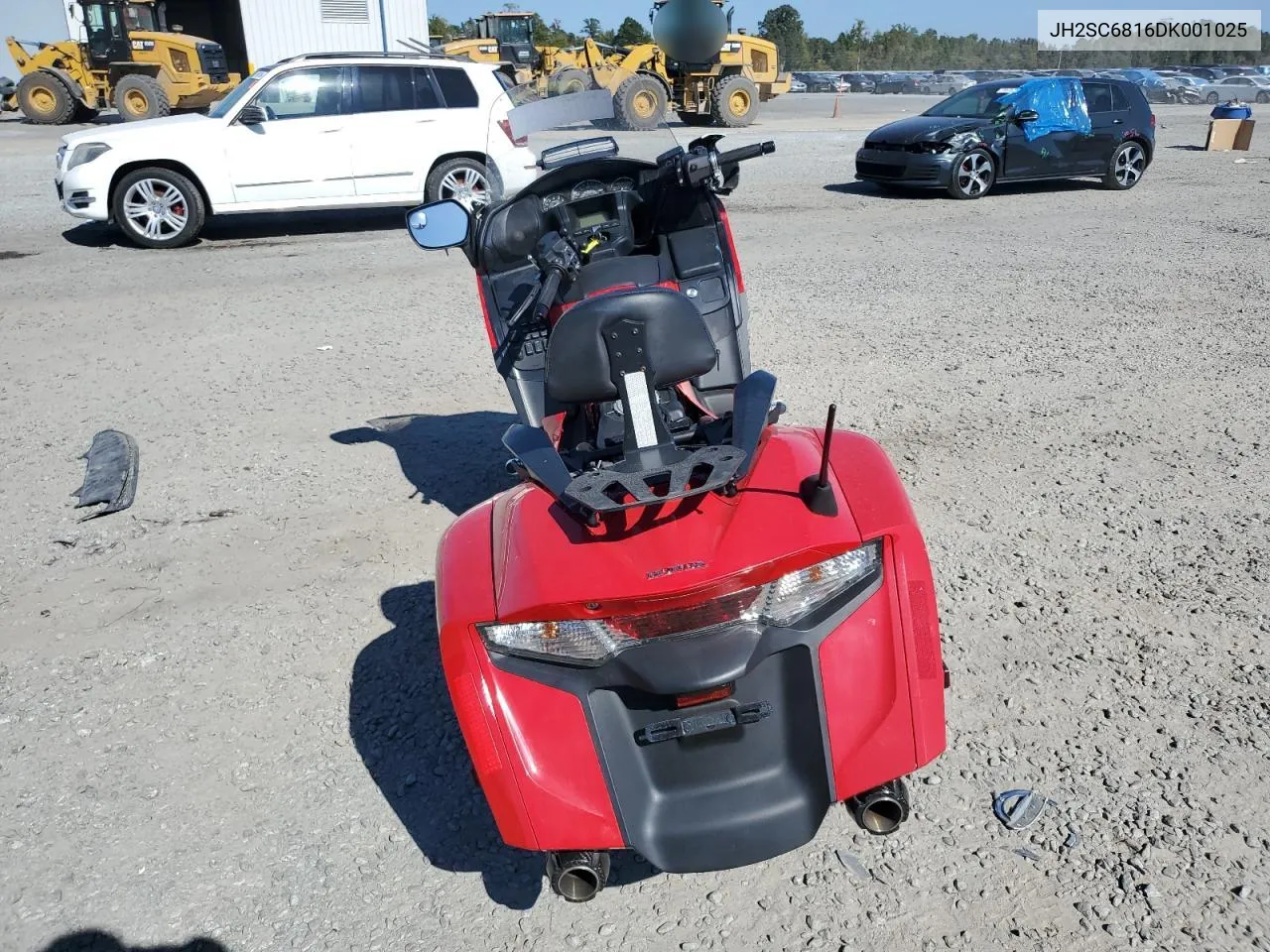 2013 Honda Gl1800 B VIN: JH2SC6816DK001025 Lot: 76761744