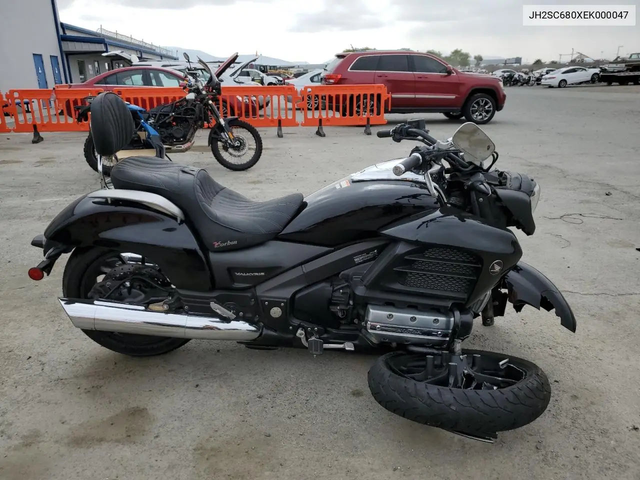 2014 Honda Gl1800 C VIN: JH2SC680XEK000047 Lot: 58040385