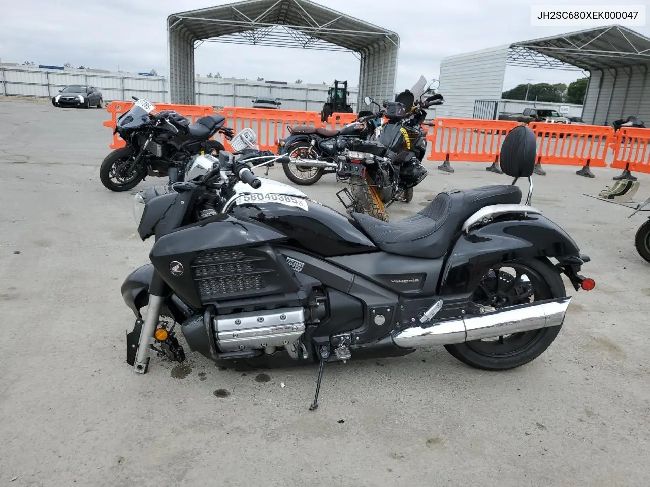 2014 Honda Gl1800 C VIN: JH2SC680XEK000047 Lot: 58040385