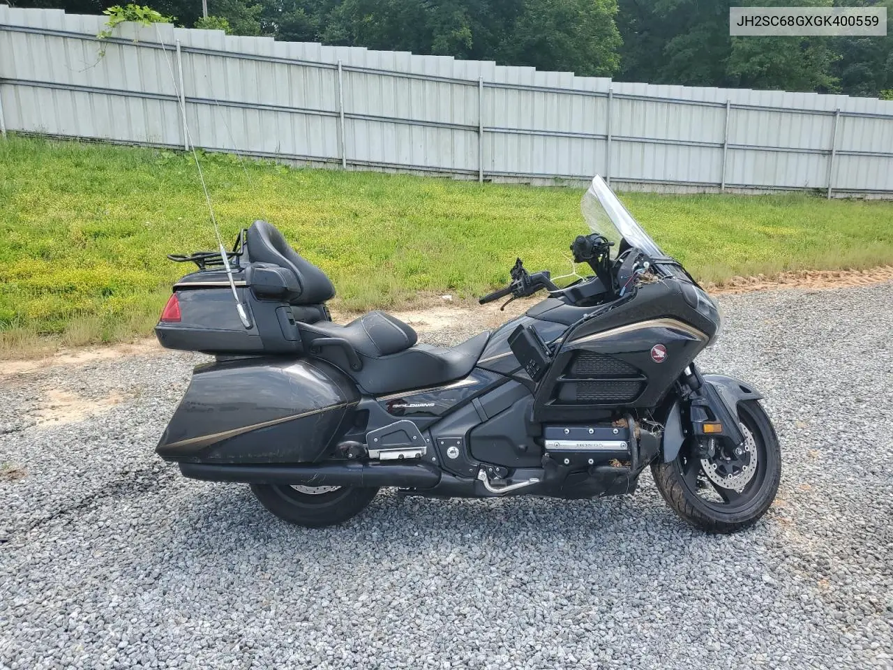2016 Honda Gl1800 VIN: JH2SC68GXGK400559 Lot: 60623415