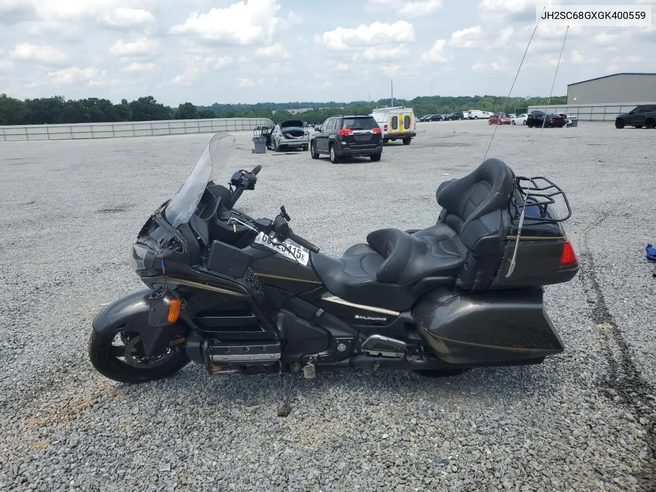 2016 Honda Gl1800 VIN: JH2SC68GXGK400559 Lot: 60623415