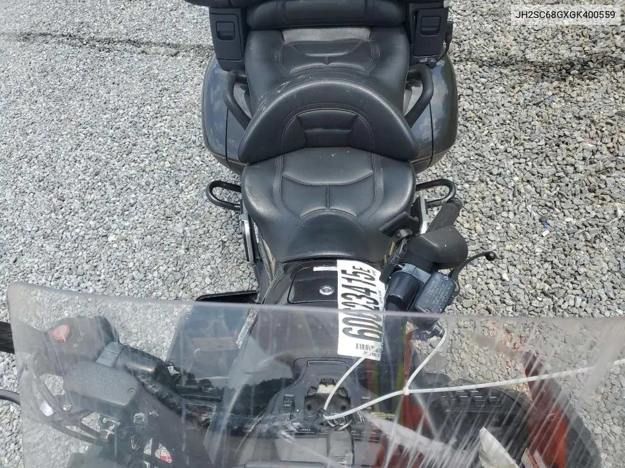 2016 Honda Gl1800 VIN: JH2SC68GXGK400559 Lot: 60623415