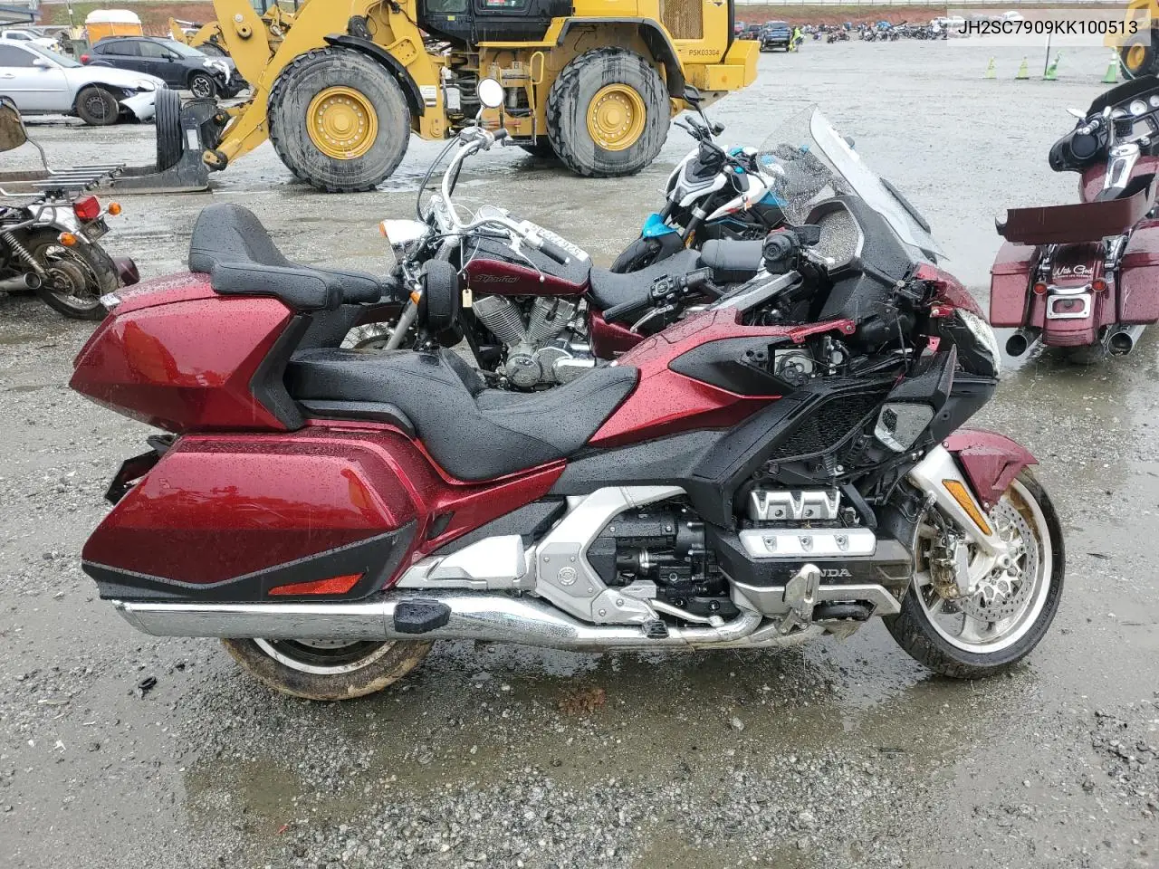 2019 Honda Gl1800 VIN: JH2SC7909KK100513 Lot: 52671275