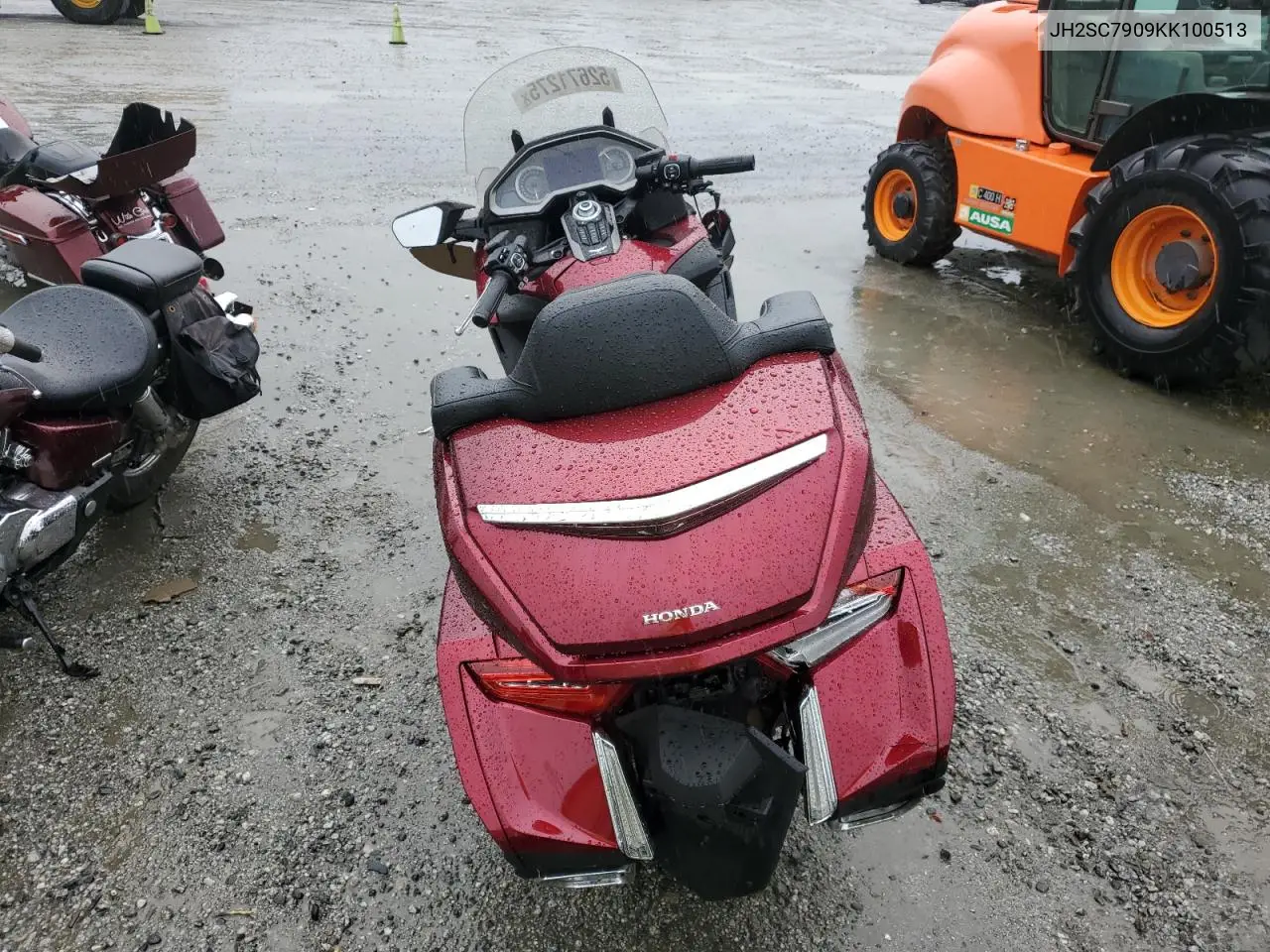 2019 Honda Gl1800 VIN: JH2SC7909KK100513 Lot: 52671275