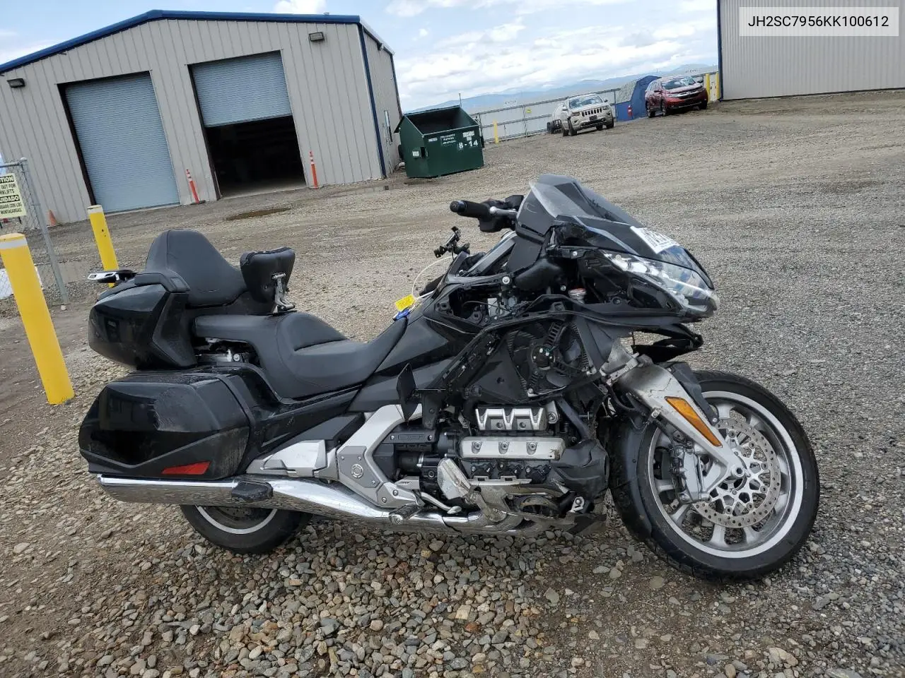2019 Honda Gl1800 D VIN: JH2SC7956KK100612 Lot: 61976475