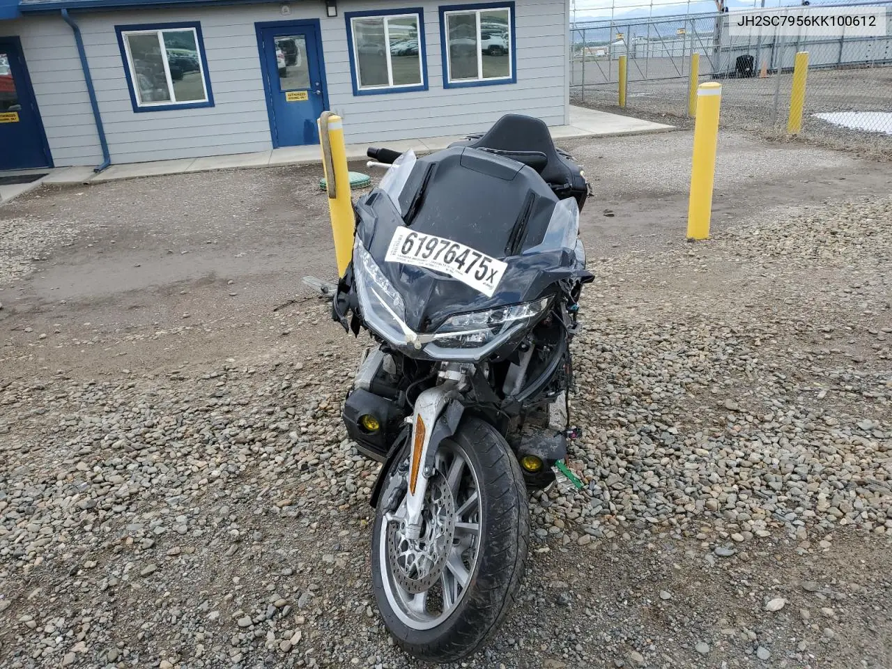 2019 Honda Gl1800 D VIN: JH2SC7956KK100612 Lot: 61976475