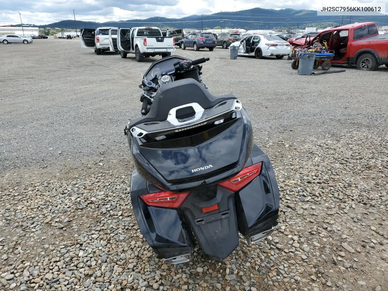 2019 Honda Gl1800 D VIN: JH2SC7956KK100612 Lot: 61976475