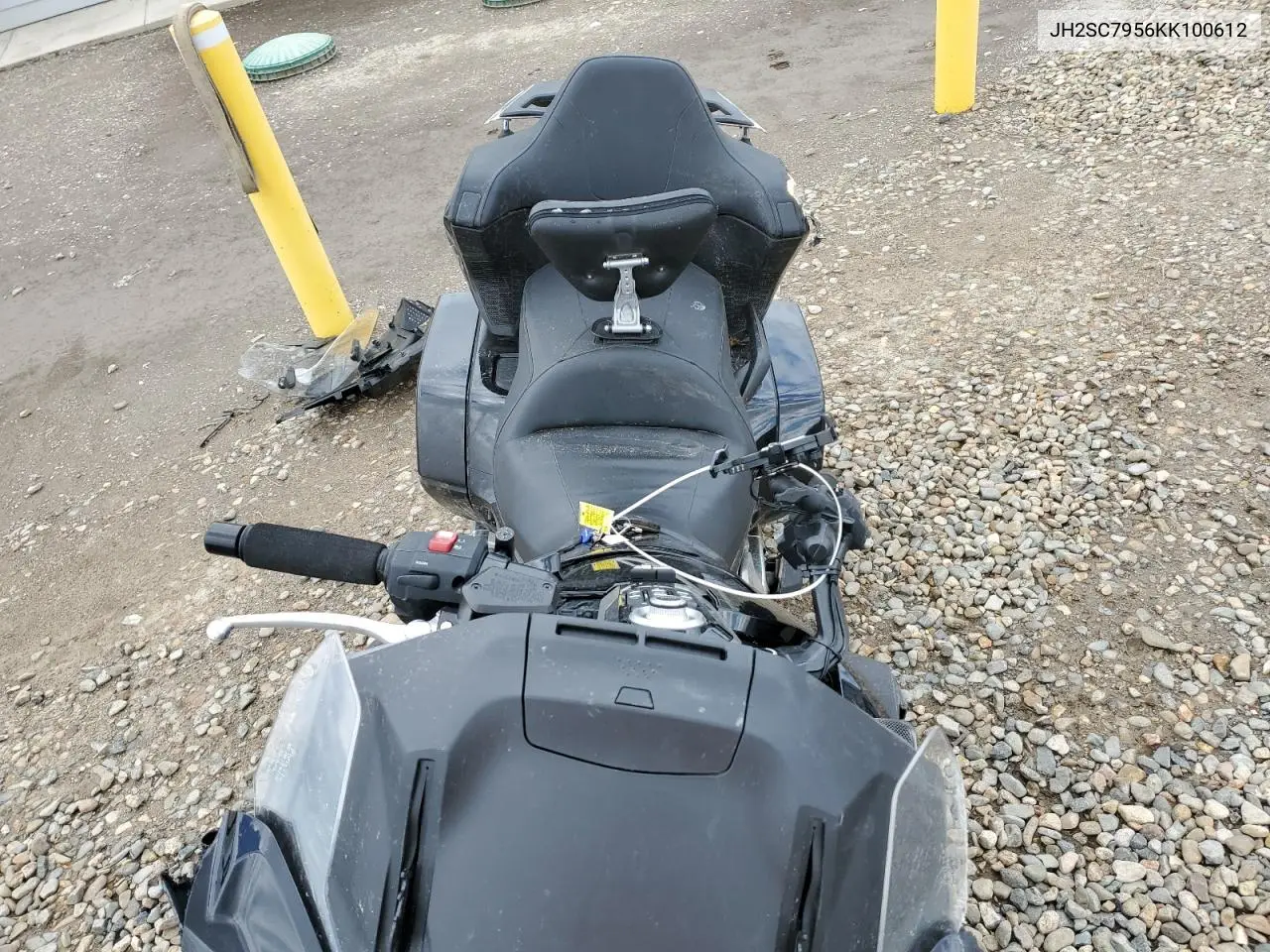 2019 Honda Gl1800 D VIN: JH2SC7956KK100612 Lot: 61976475
