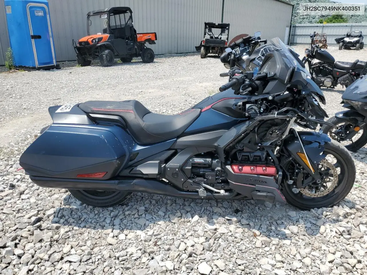 2022 Honda Gl1800 B VIN: JH2SC7949NK400351 Lot: 60135455