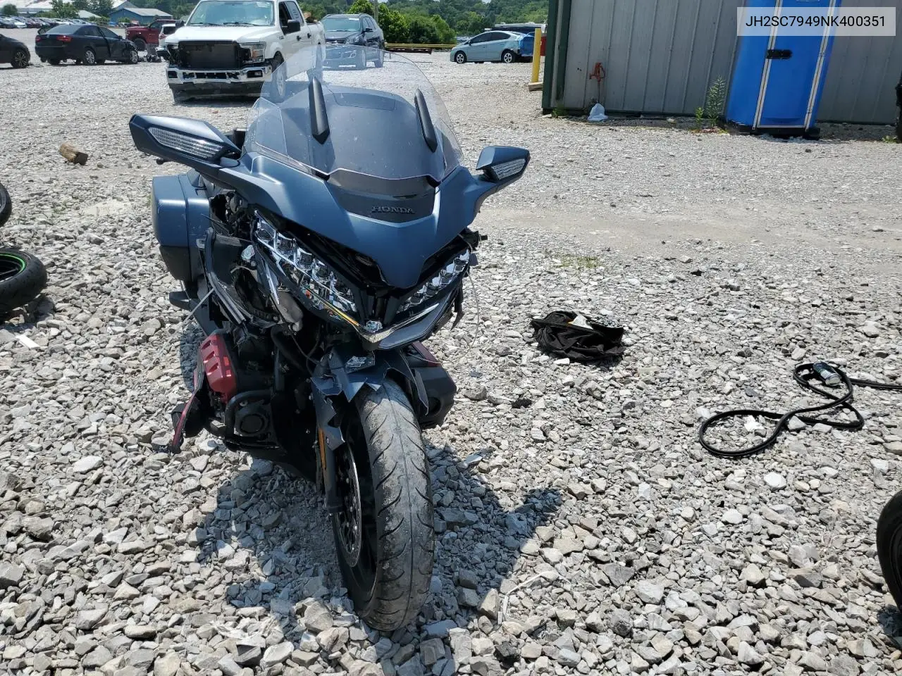 2022 Honda Gl1800 B VIN: JH2SC7949NK400351 Lot: 60135455