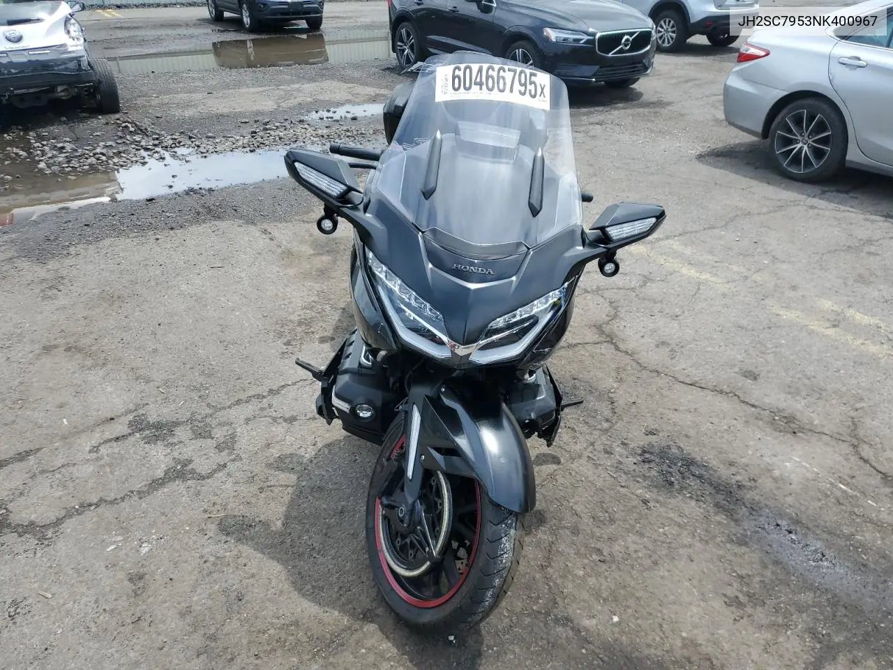 2022 Honda Gl1800 D VIN: JH2SC7953NK400967 Lot: 60466795