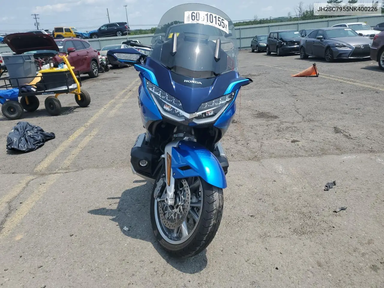 2022 Honda Gl1800 D VIN: JH2SC7955NK400226 Lot: 60610155