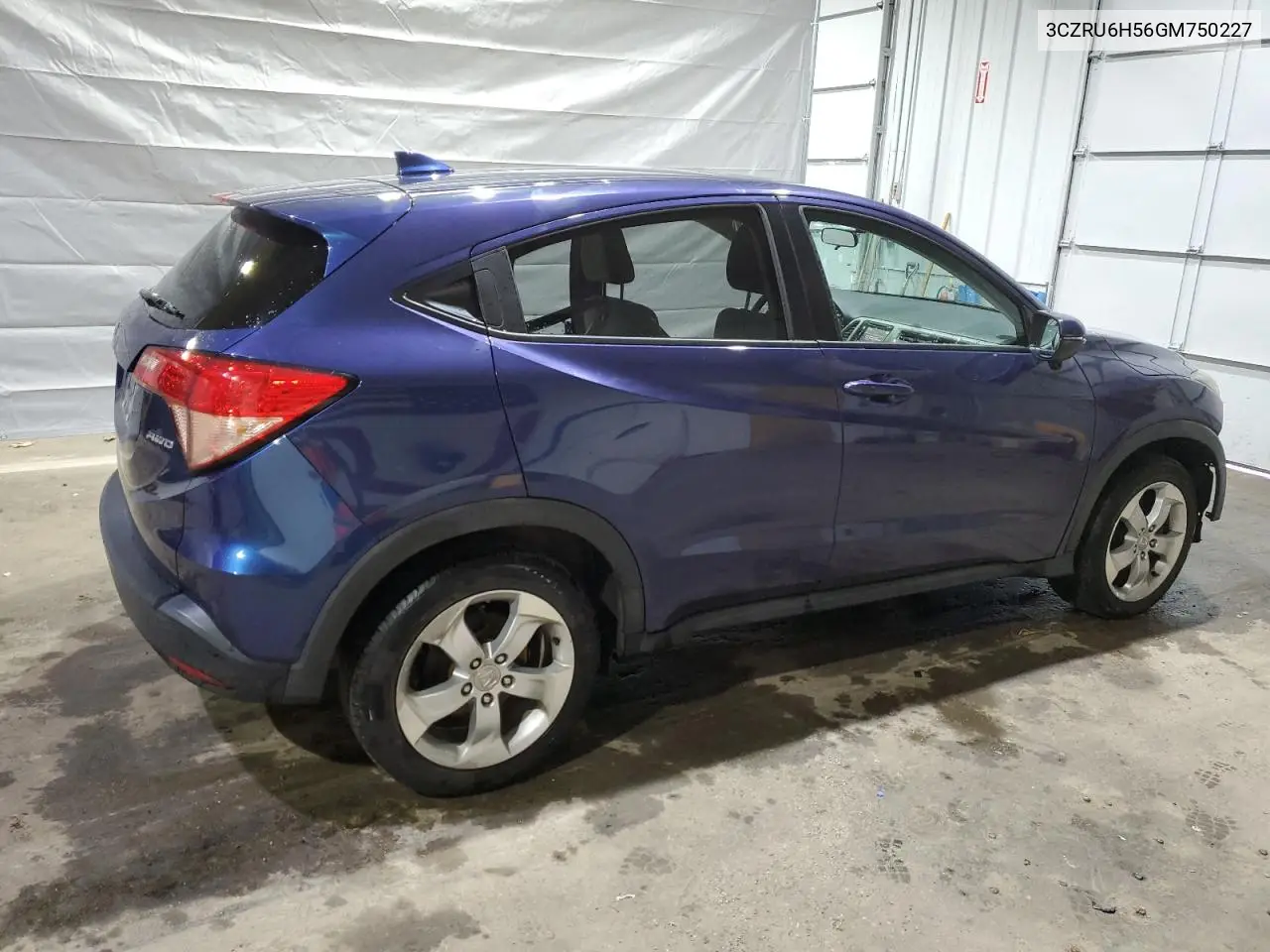 2016 Honda Hr-V Ex VIN: 3CZRU6H56GM750227 Lot: 51740255