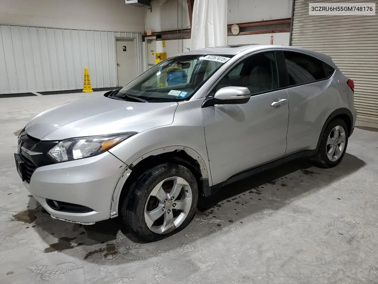 2016 Honda Hr-V Ex VIN: 3CZRU6H55GM748176 Lot: 52267415
