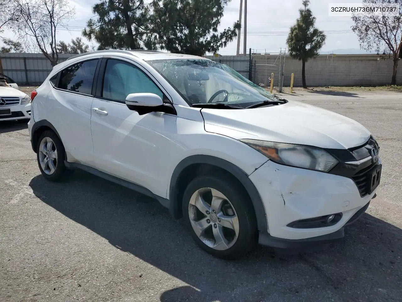 2016 Honda Hr-V Exl VIN: 3CZRU6H73GM710737 Lot: 56608625