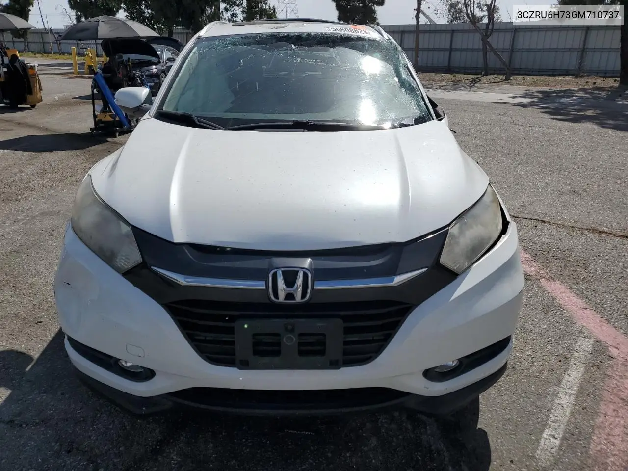 2016 Honda Hr-V Exl VIN: 3CZRU6H73GM710737 Lot: 56608625
