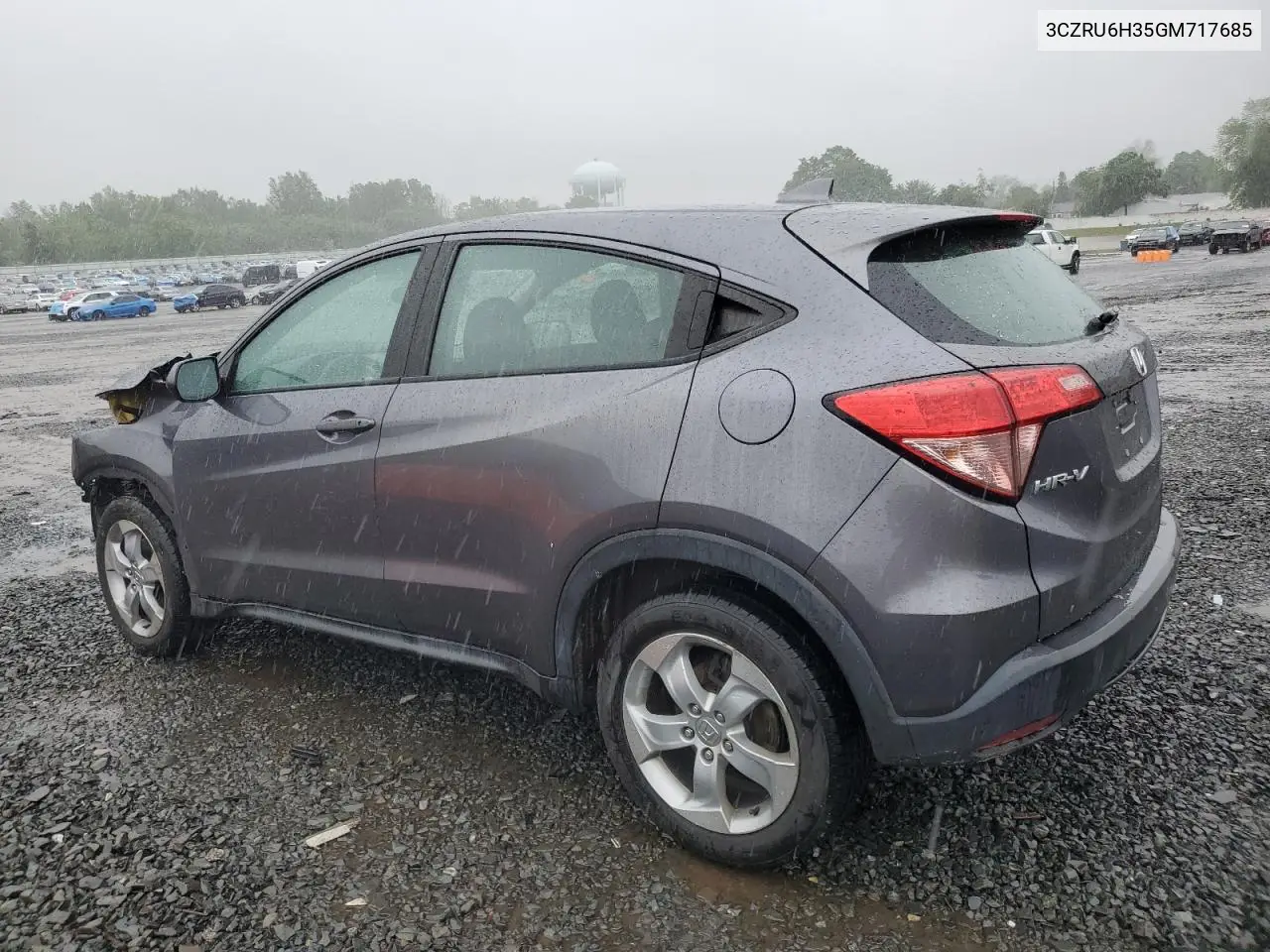 2016 Honda Hr-V Lx VIN: 3CZRU6H35GM717685 Lot: 56775205