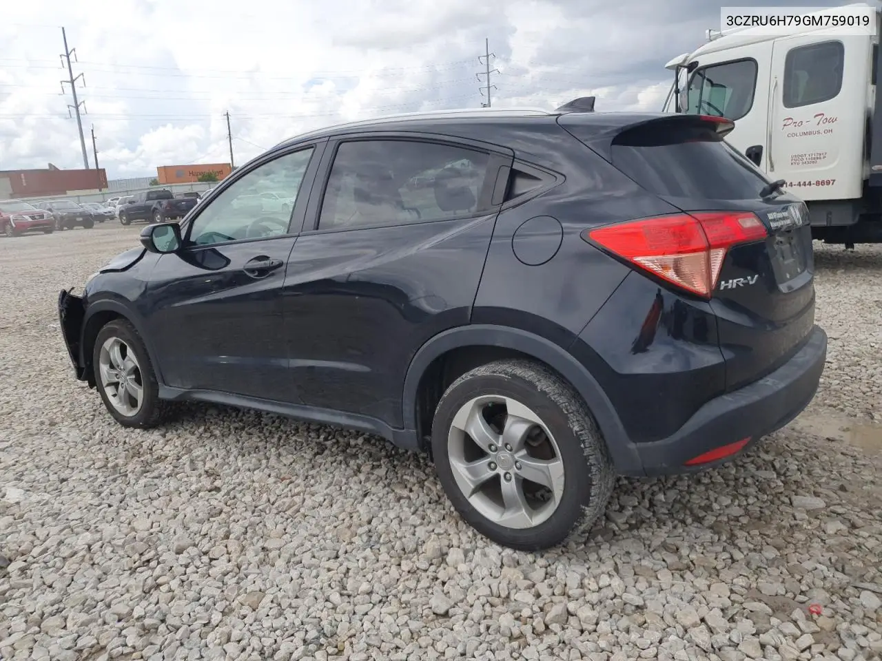 2016 Honda Hr-V Exl VIN: 3CZRU6H79GM759019 Lot: 56967685