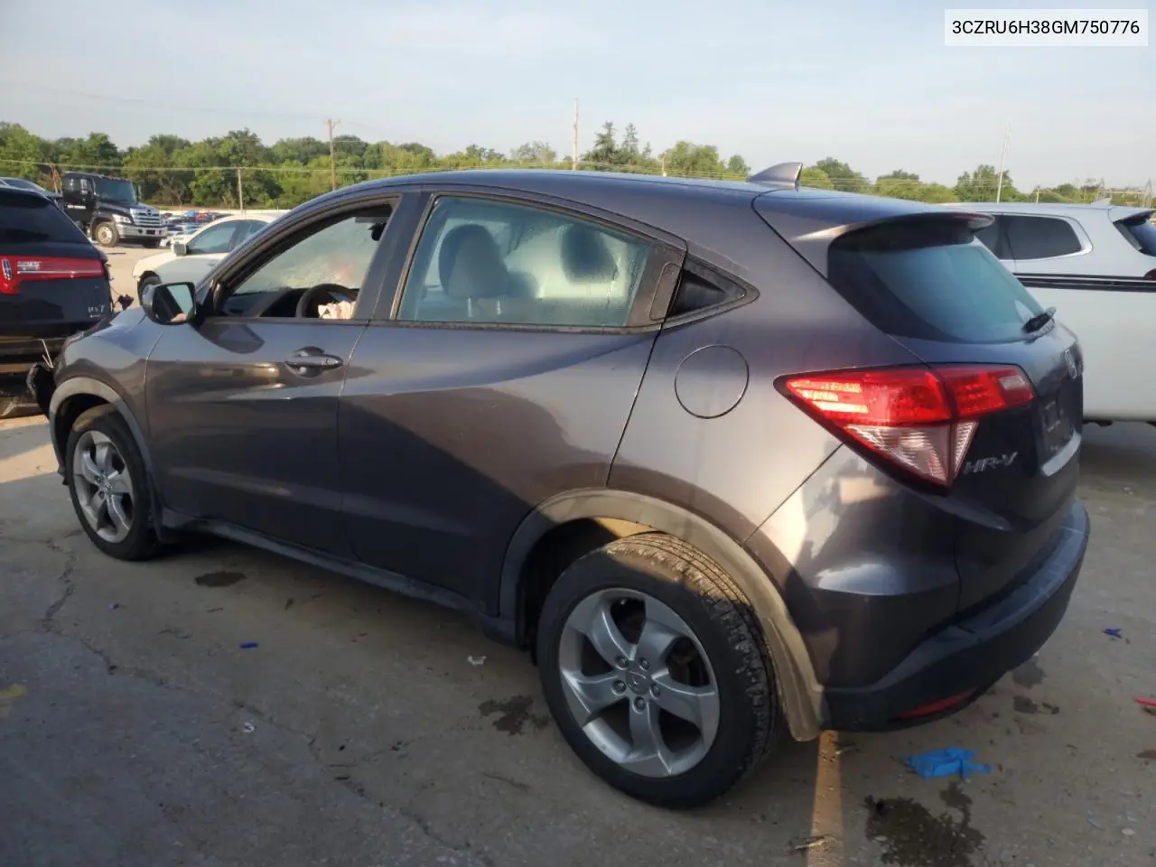 2016 Honda Hr-V Lx VIN: 3CZRU6H38GM750776 Lot: 61599745