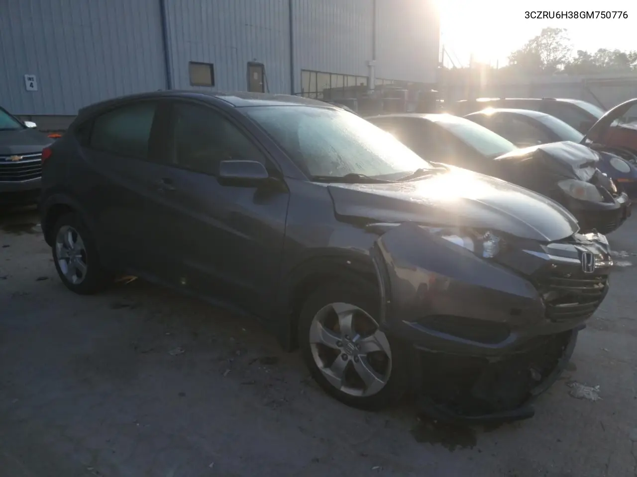 2016 Honda Hr-V Lx VIN: 3CZRU6H38GM750776 Lot: 61599745