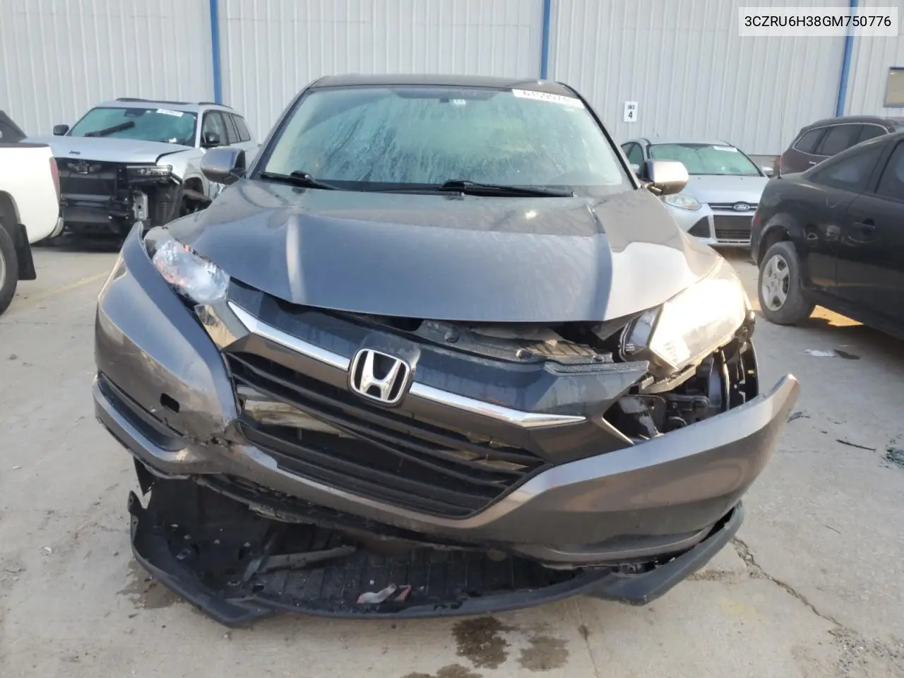 2016 Honda Hr-V Lx VIN: 3CZRU6H38GM750776 Lot: 61599745