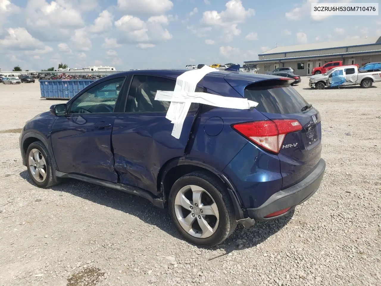 2016 Honda Hr-V Ex VIN: 3CZRU6H53GM710476 Lot: 62194175