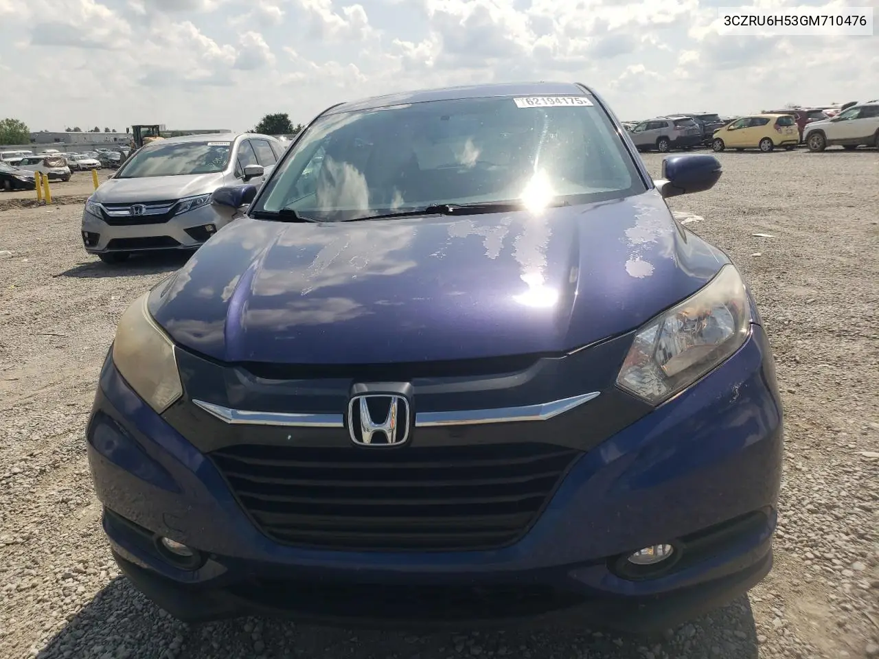 2016 Honda Hr-V Ex VIN: 3CZRU6H53GM710476 Lot: 62194175