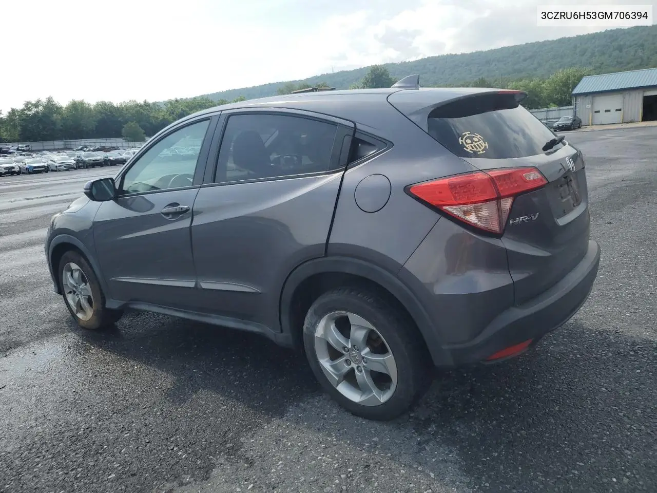 2016 Honda Hr-V Ex VIN: 3CZRU6H53GM706394 Lot: 62355695