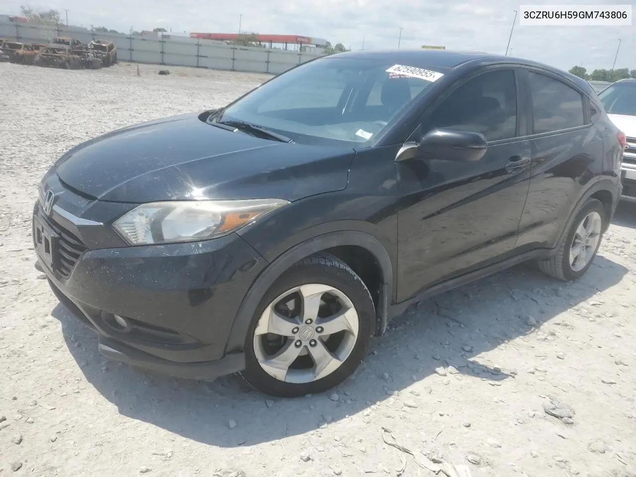 2016 Honda Hr-V Ex VIN: 3CZRU6H59GM743806 Lot: 62590955