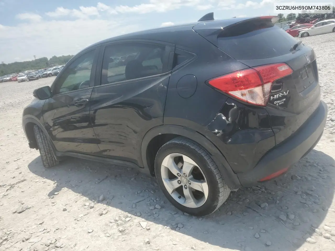 2016 Honda Hr-V Ex VIN: 3CZRU6H59GM743806 Lot: 62590955