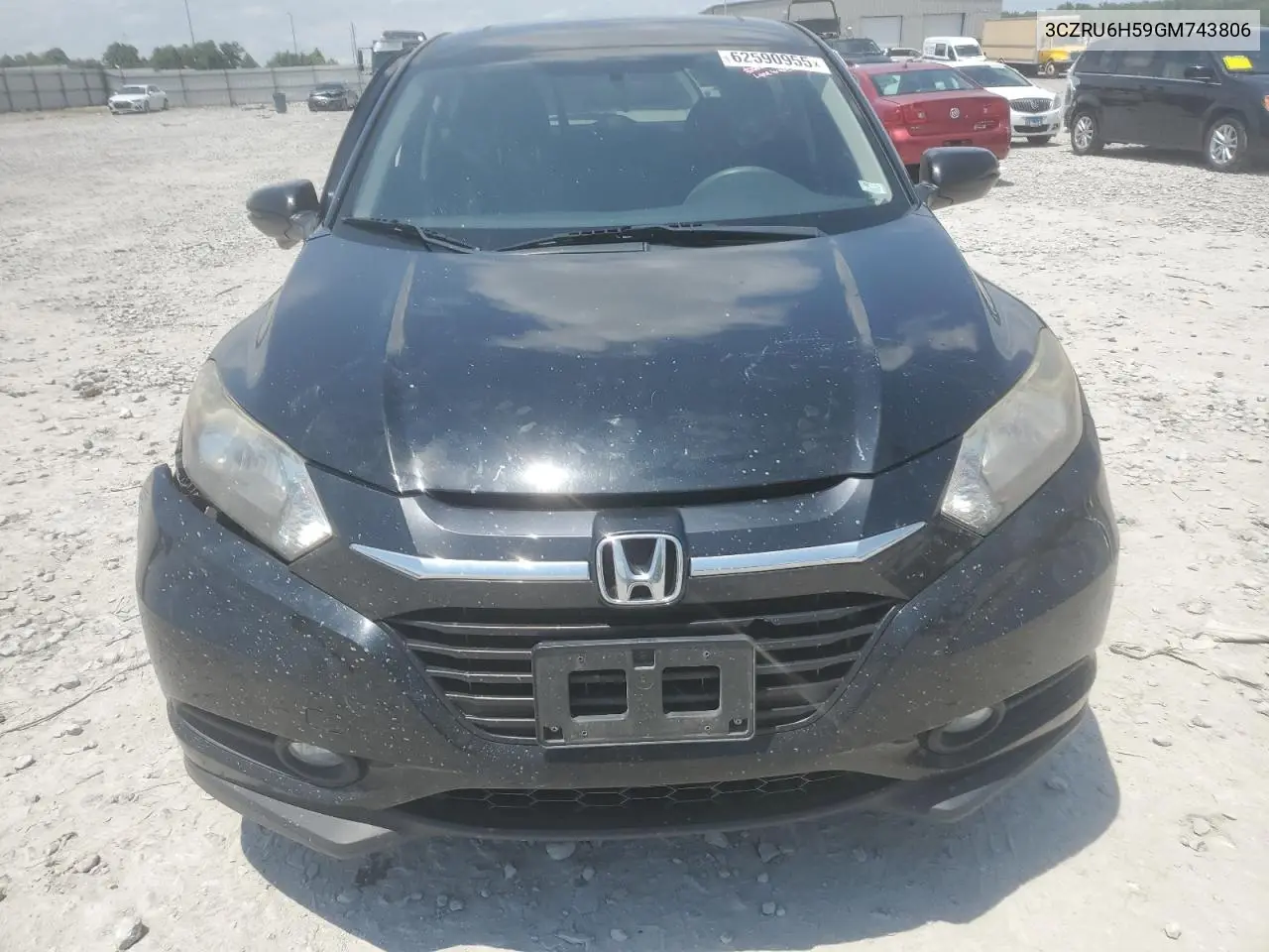 2016 Honda Hr-V Ex VIN: 3CZRU6H59GM743806 Lot: 62590955