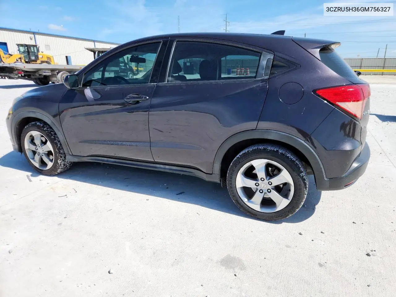 2016 Honda Hr-V Lx VIN: 3CZRU5H36GM756327 Lot: 62876155