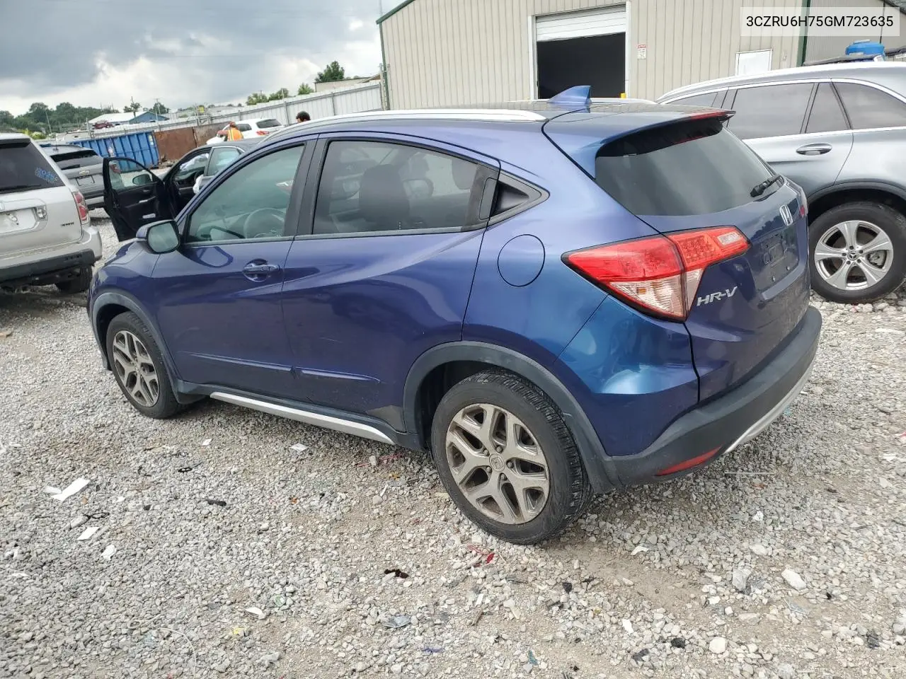 2016 Honda Hr-V Exl VIN: 3CZRU6H75GM723635 Lot: 63062385