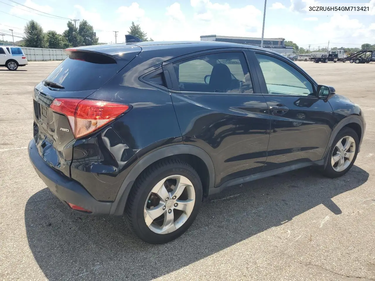 2016 Honda Hr-V Ex VIN: 3CZRU6H54GM713421 Lot: 63626715