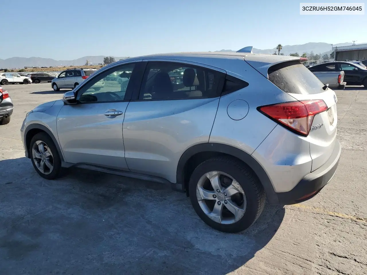 2016 Honda Hr-V Ex VIN: 3CZRU6H52GM746045 Lot: 64023565