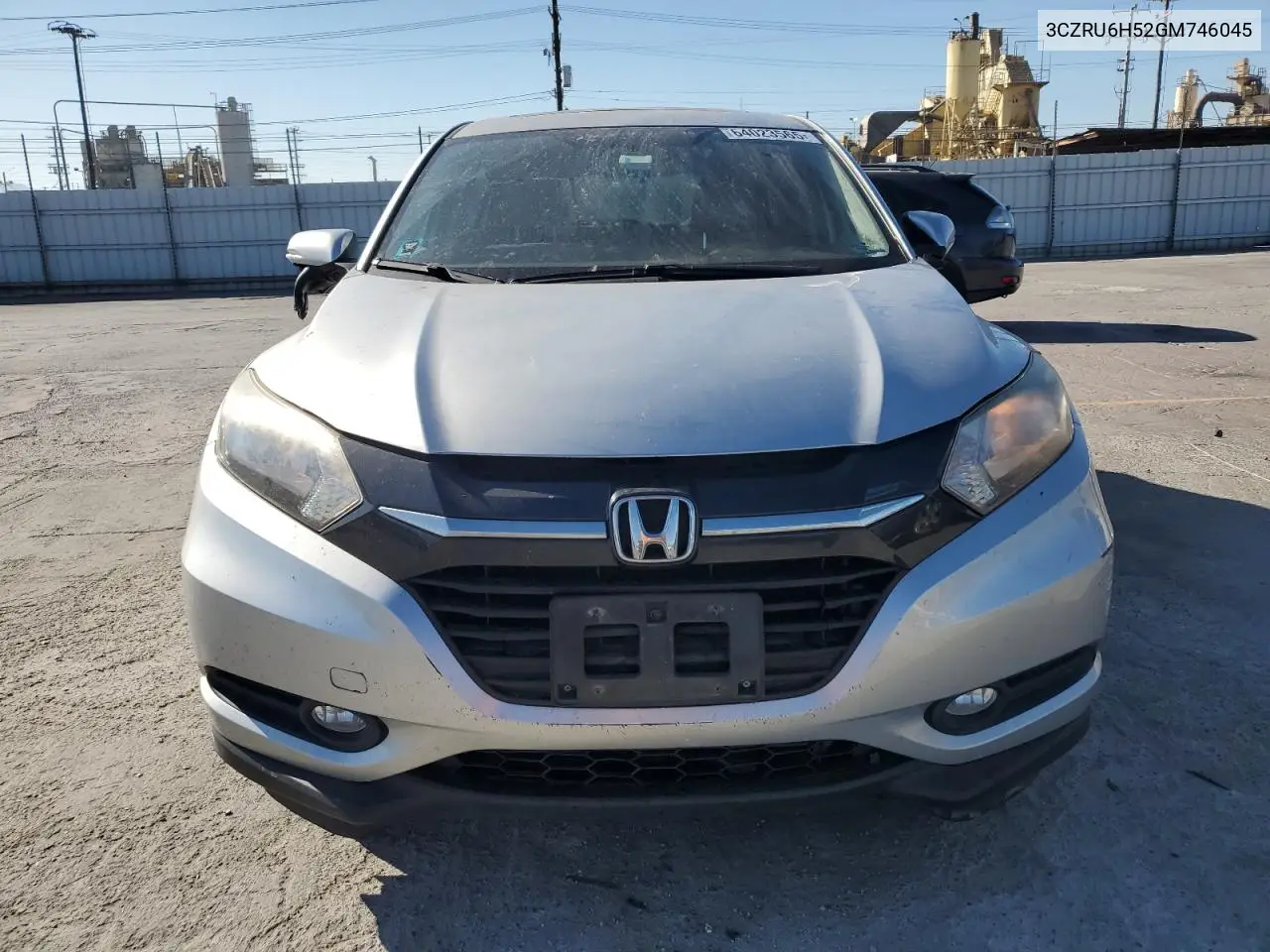 2016 Honda Hr-V Ex VIN: 3CZRU6H52GM746045 Lot: 64023565