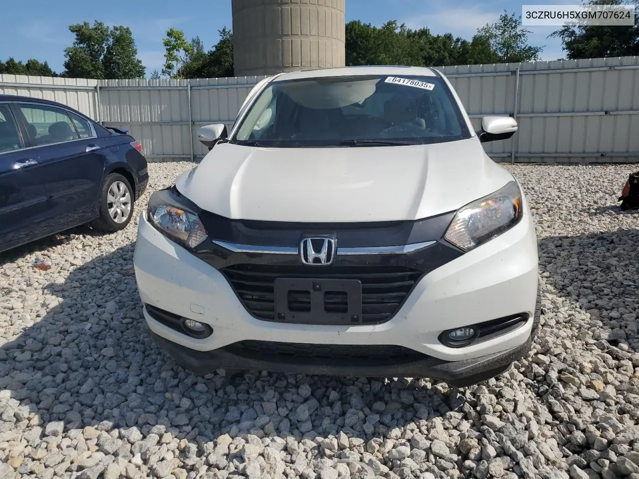 2016 Honda Hr-V Ex VIN: 3CZRU6H5XGM707624 Lot: 64178035