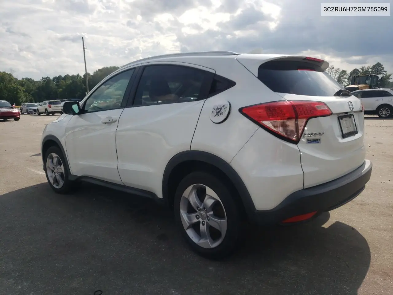 2016 Honda Hr-V Exl VIN: 3CZRU6H72GM755099 Lot: 64900355