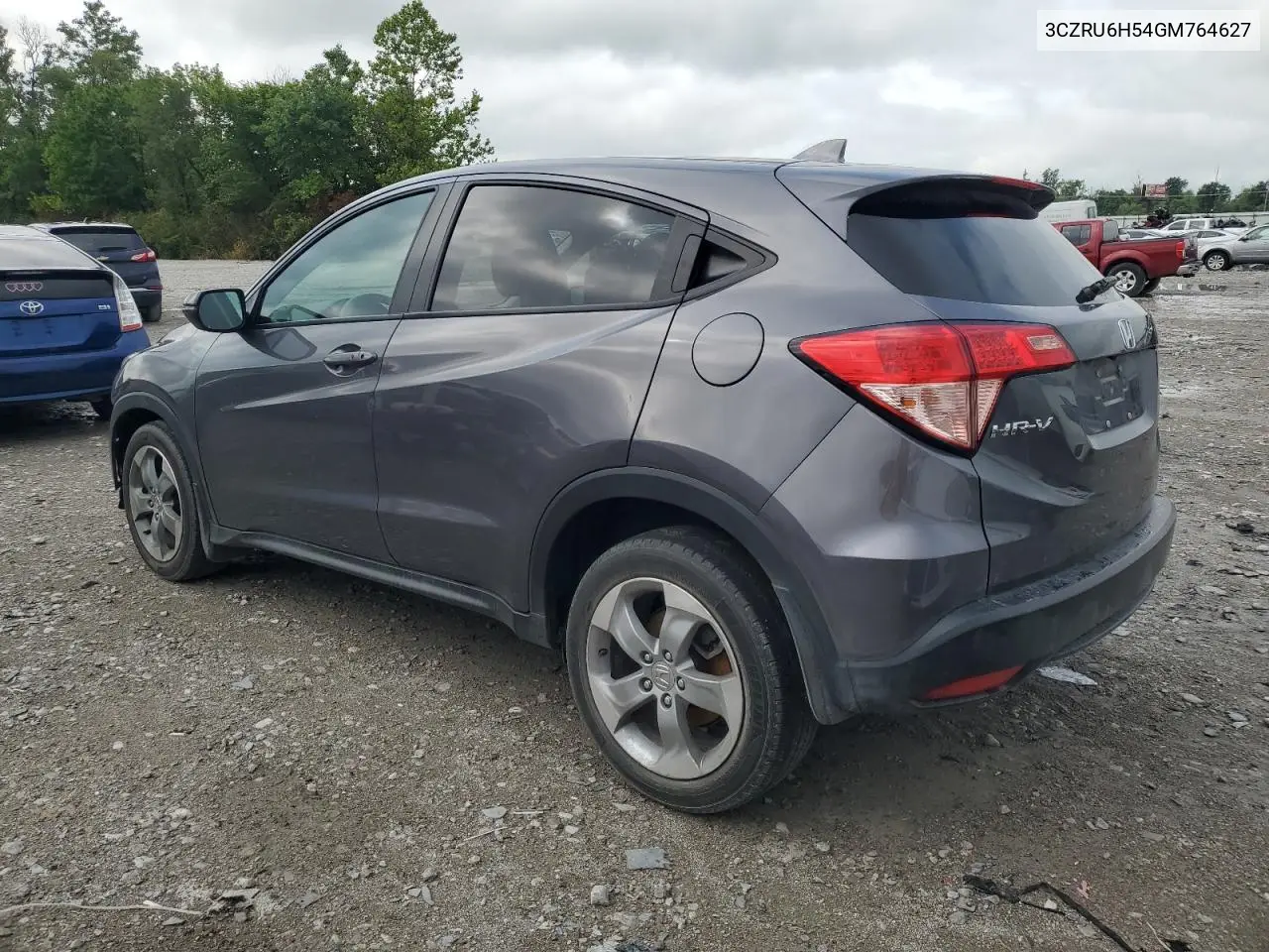 2016 Honda Hr-V Ex VIN: 3CZRU6H54GM764627 Lot: 65005335