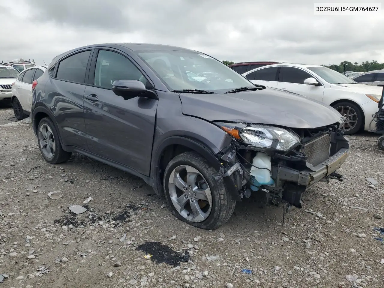 2016 Honda Hr-V Ex VIN: 3CZRU6H54GM764627 Lot: 65005335