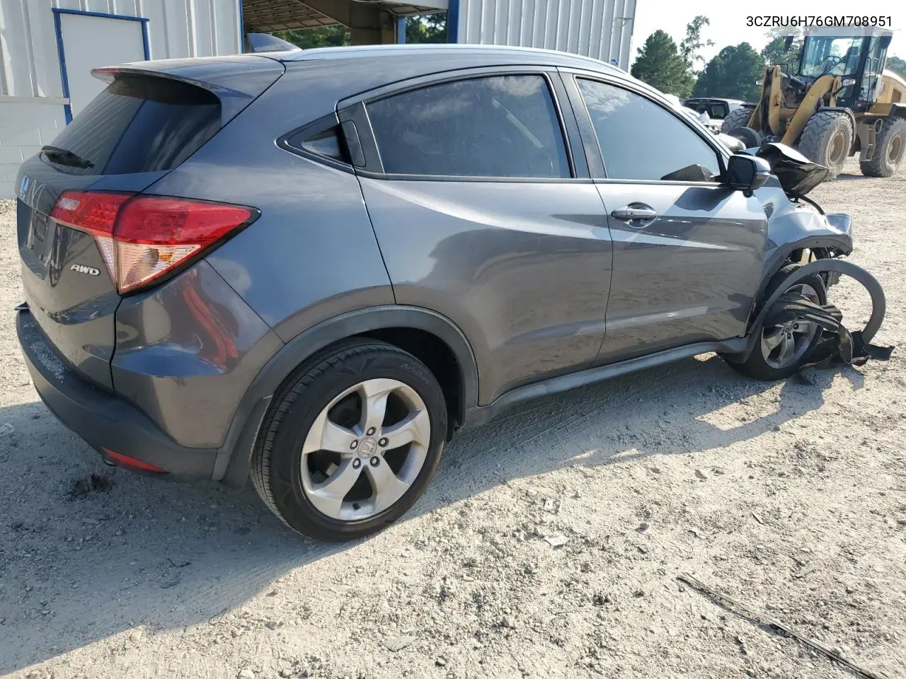 2016 Honda Hr-V Exl VIN: 3CZRU6H76GM708951 Lot: 65072595