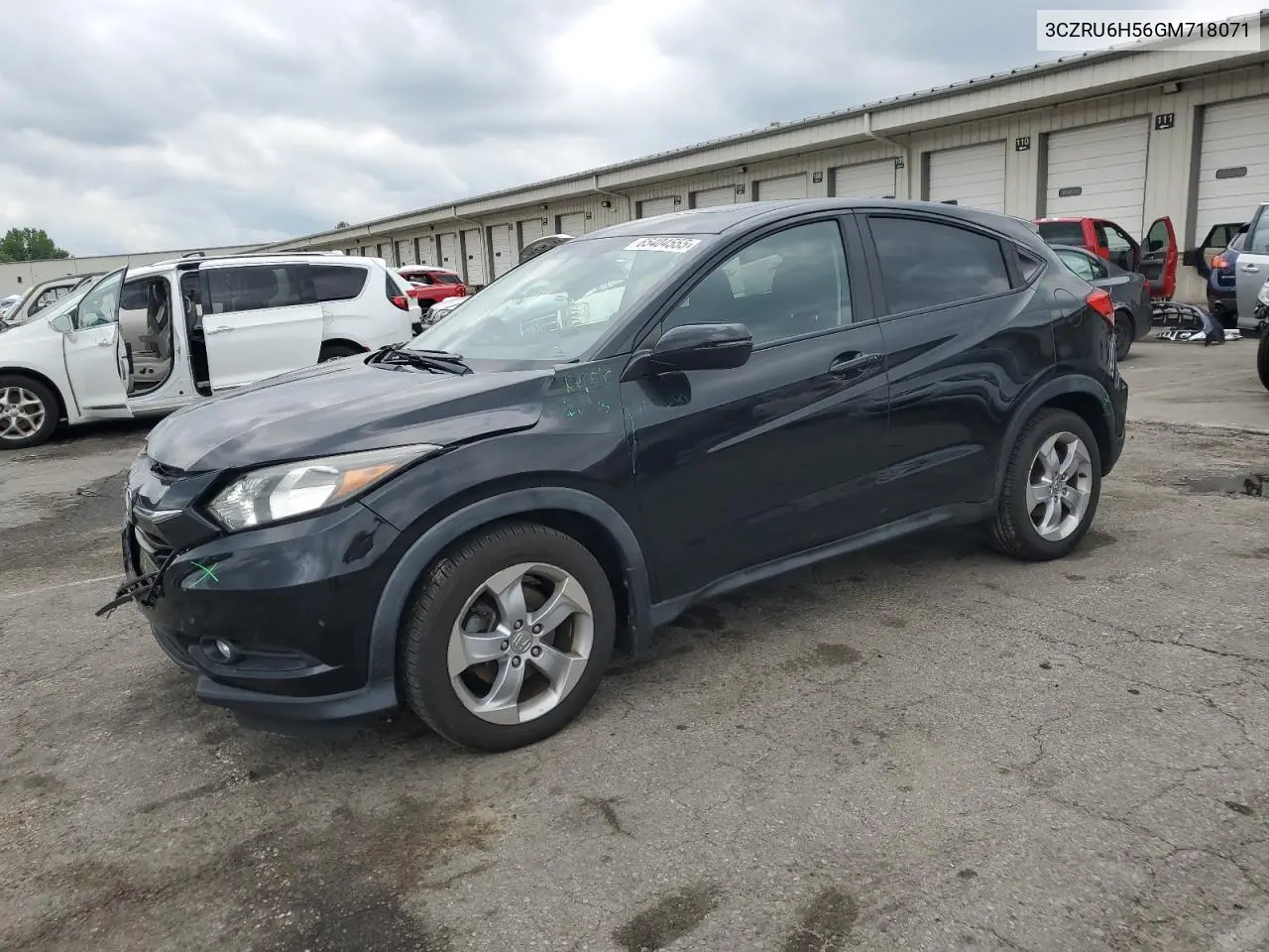 2016 Honda Hr-V Ex VIN: 3CZRU6H56GM718071 Lot: 65404555