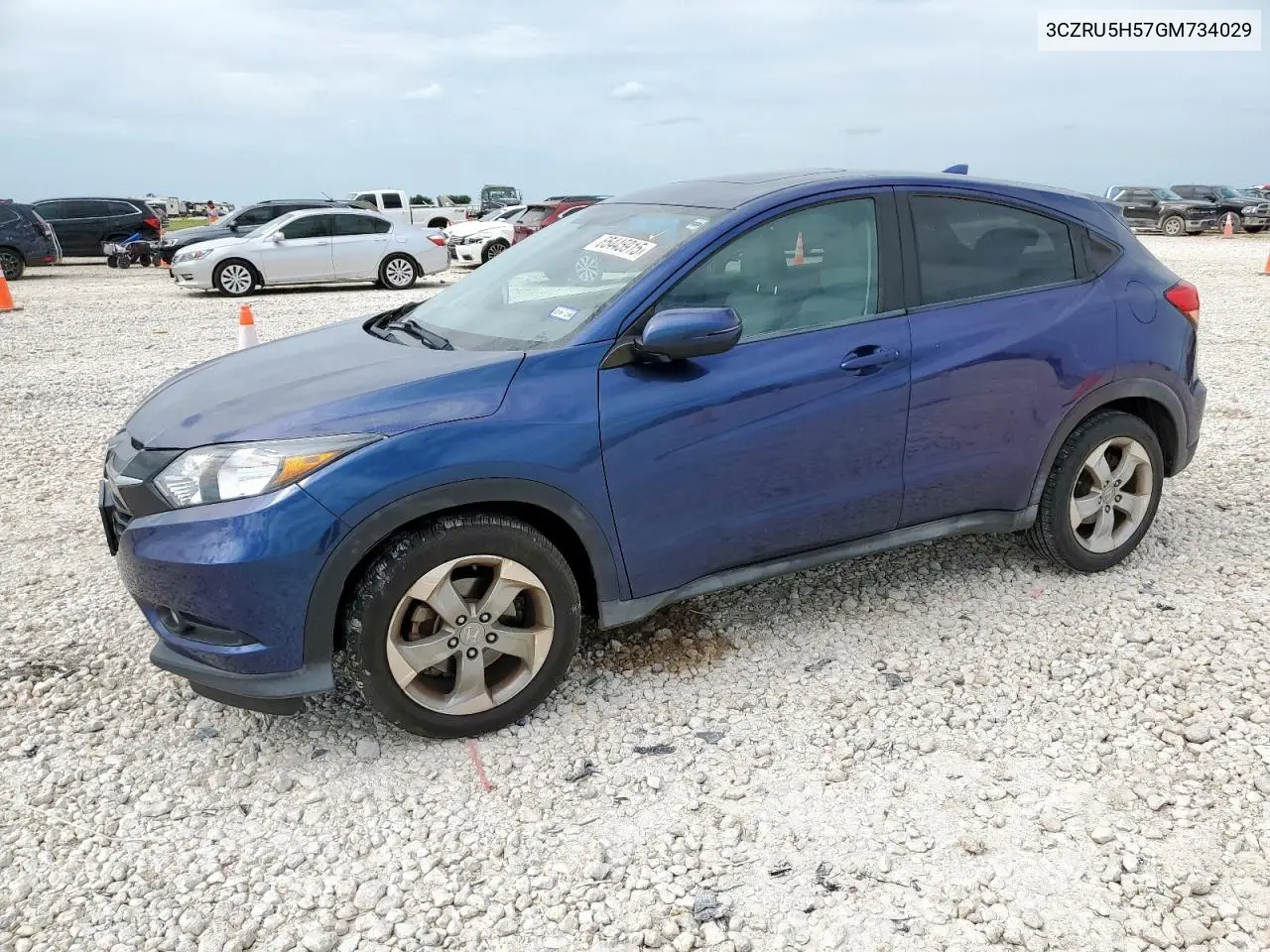 2016 Honda Hr-V Ex VIN: 3CZRU5H57GM734029 Lot: 65445915