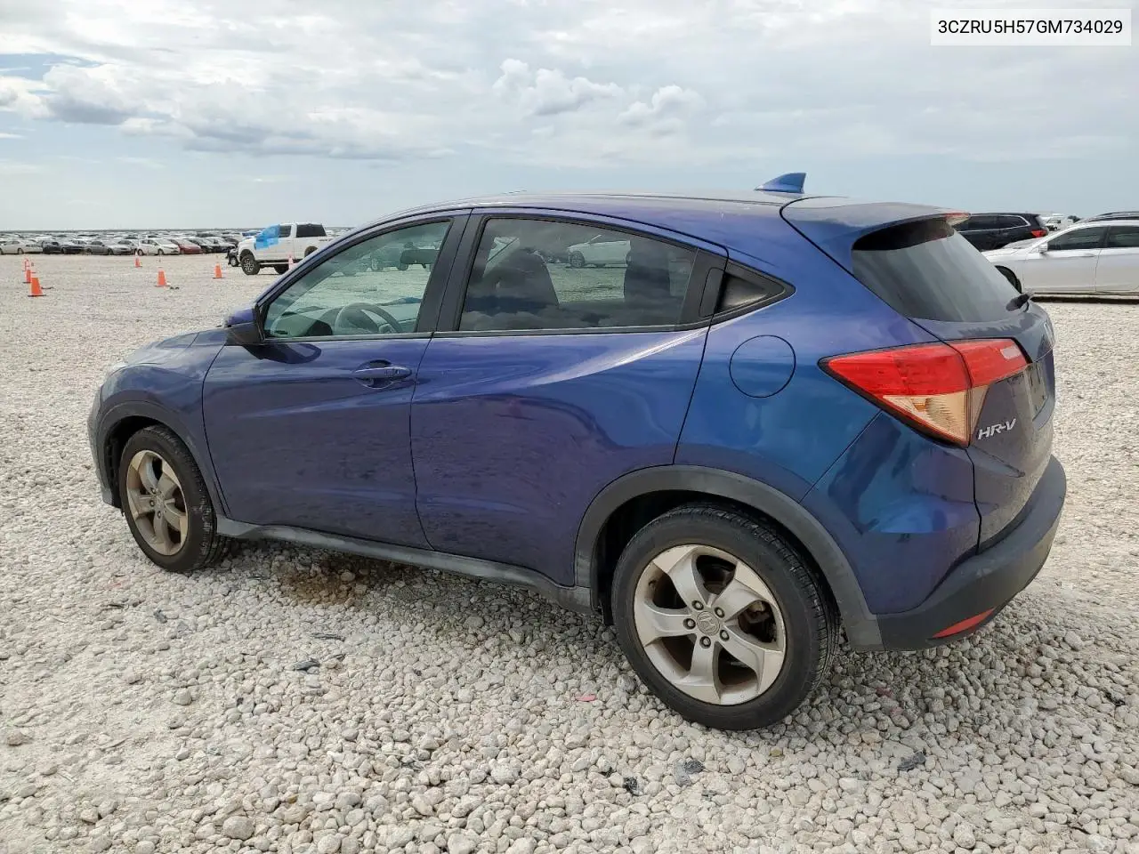 2016 Honda Hr-V Ex VIN: 3CZRU5H57GM734029 Lot: 65445915