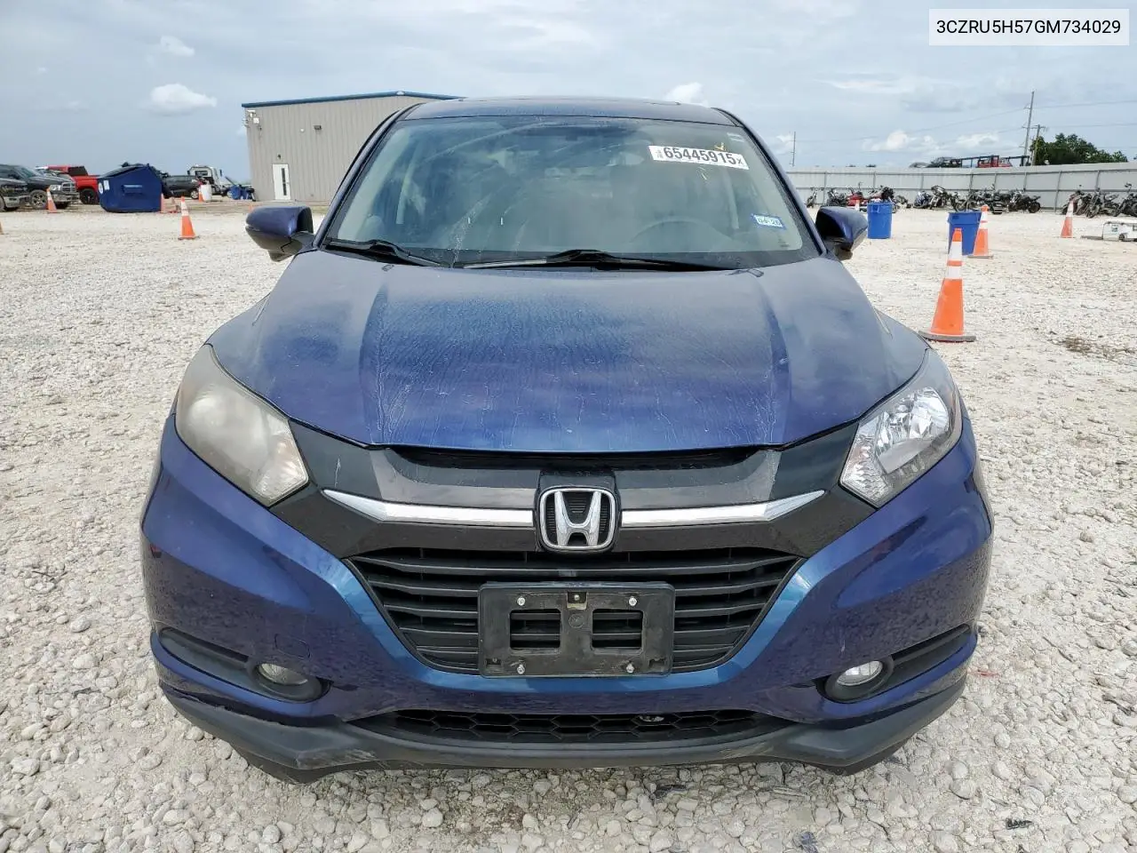 2016 Honda Hr-V Ex VIN: 3CZRU5H57GM734029 Lot: 65445915