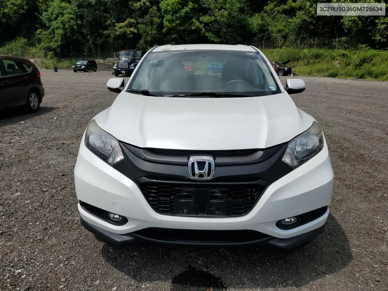 2016 Honda Hr-V Lx VIN: 3CZRU5G36GM726634 Lot: 65465875
