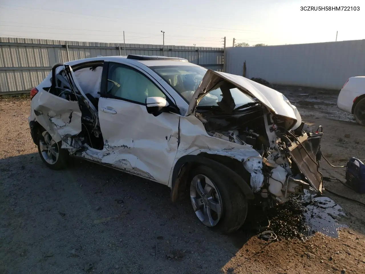 2017 Honda Hr-V Ex VIN: 3CZRU5H58HM722103 Lot: 45478053