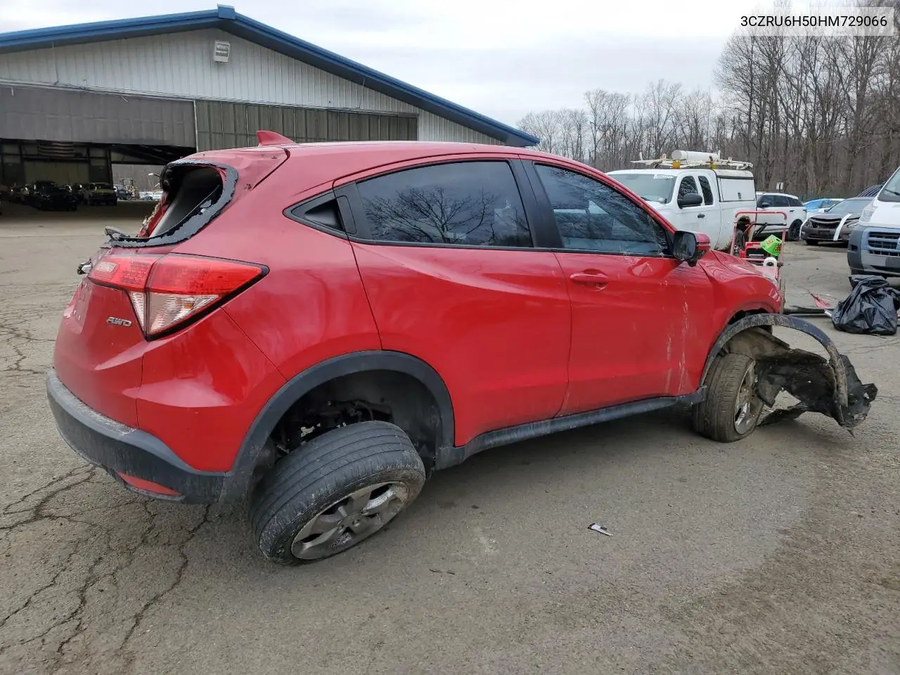 2017 Honda Hr-V Ex VIN: 3CZRU6H50HM729066 Lot: 47486675